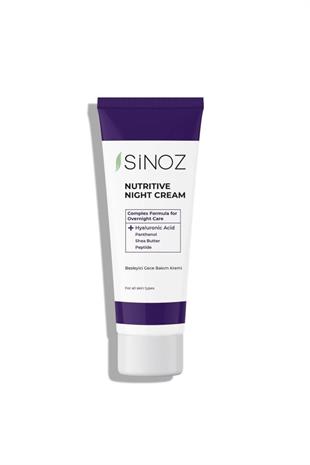 Sinoz Besleyici Gece Bakım Kremi 50 ML