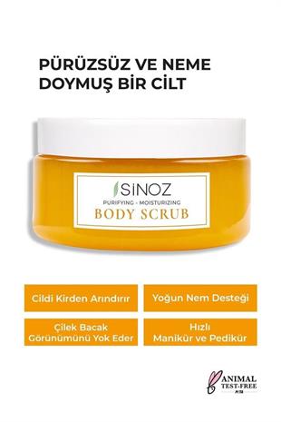Sinoz Body Scrub Gold Aura Vücut Peelingi 250 ml