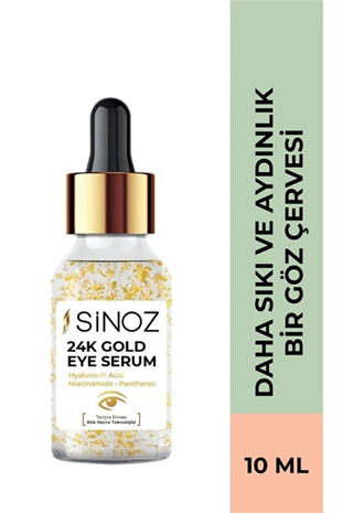 Sinoz Göz Çevresi Leke Ve Bakım 24k Altın Serumu 10 ml