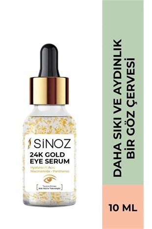 Sinoz Göz Çevresi Leke Ve Bakım 24k Altın Serumu 10 ml
