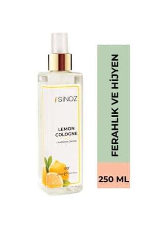 Sinoz Sprey Limon Kolonyası 80 Derece 250 ml 