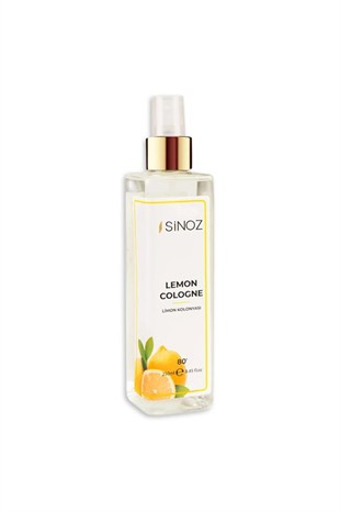 Sinoz Sprey Limon Kolonyası 80 Derece 250 ml 