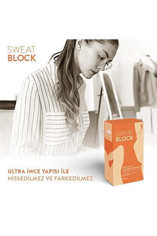 Sweat Block Koltuk Altı Ter Emici Yaprak 10 Adet