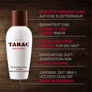 Tabac Pre Electric Shave Lotion 150 ml Tıraş Losyonu
