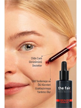 The Fair AHABHA Peel Bright Leke Giderici Cilt Serumu %4 AHA+ %0.5 BHA 30 ml