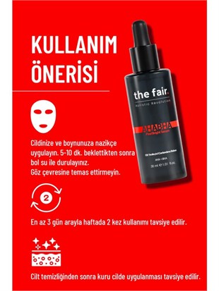 The Fair AHABHA Peel Bright Leke Giderici Cilt Serumu %4 AHA+ %0.5 BHA 30 ml