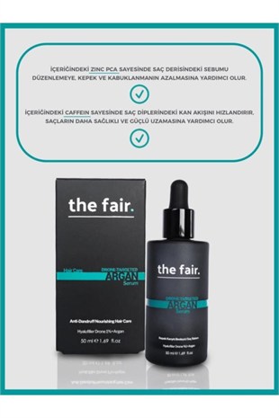 The Fair Drone-Targeted Argan 50 ml Besleyici Saç Serumu