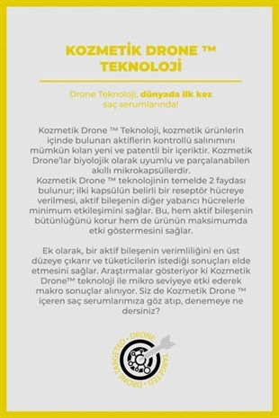 The Fair Drone-Targeted Keratin 50 ml Kırılma Karşıtı Saç Serum 