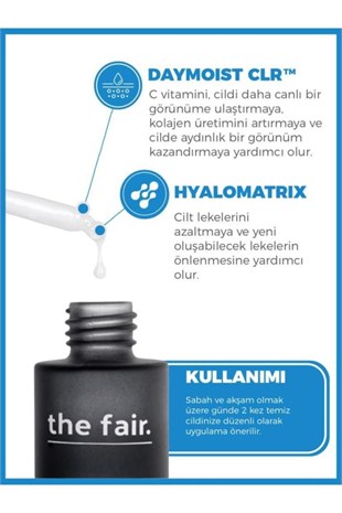 The Fair Multi Hydro Infused 30 ml Cilt Bakım Serumu