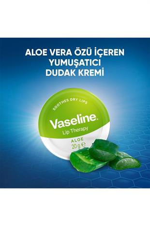 Vaseline Lip Therapy Aloe Vera 20 gr Dudak Kremi