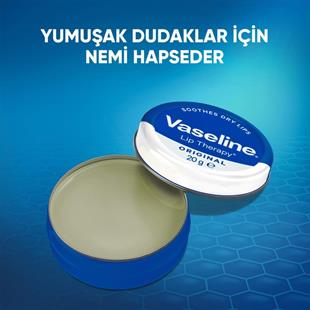 Vaseline Lip Therapy Yumuşatıcı Dudak Kremi Original 20 G