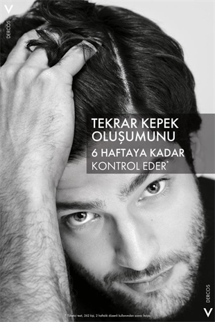 Vichy Dercos Anti-Pel Kepeğe Karşi Etkili Bakim Şampuani -Normal/Yağli Saçlar 390 ml