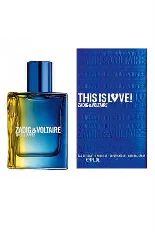 Zadig Voltaire This Is Love EDT 50 ml Erkek Parfüm