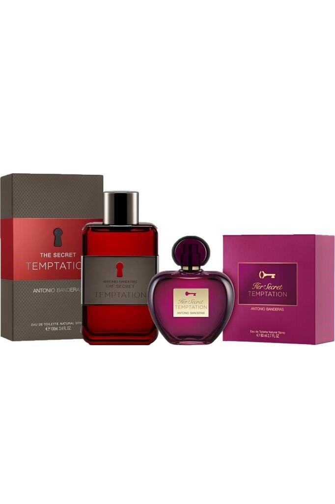 Antonio Banderas Her Secret Temptation EDT 80 ml + The Secret Temptation EDT 100 ml 