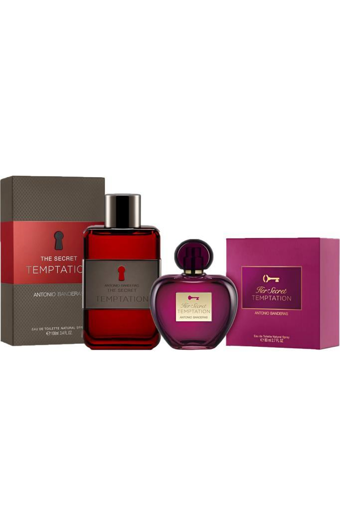 Antonio Banderas Her Secret Temptation EDT 80 ml + The Secret Temptation EDT 100 ml 