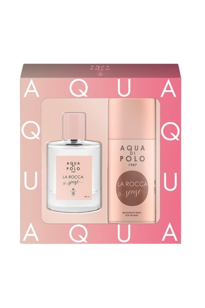 Aqua Di Polo 1987 La Rocca Sense EDP 50 ml Kadın Parfüm Seti 