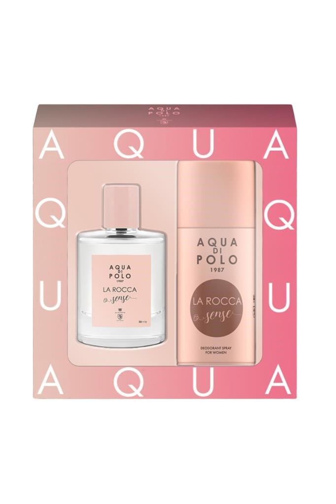 Aqua Di Polo 1987 La Rocca Sense EDP 50 ml Kadın Parfüm Seti 