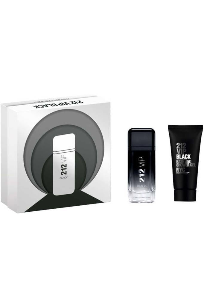 Carolina Herrera 212 Vip Black EDP 100 ml Erkek Parfüm Seti