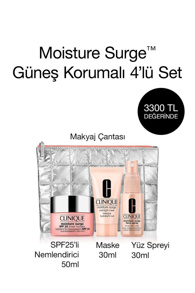 Clinique Moisture Meets SPF25 50 ml Cilt Bakım Seti