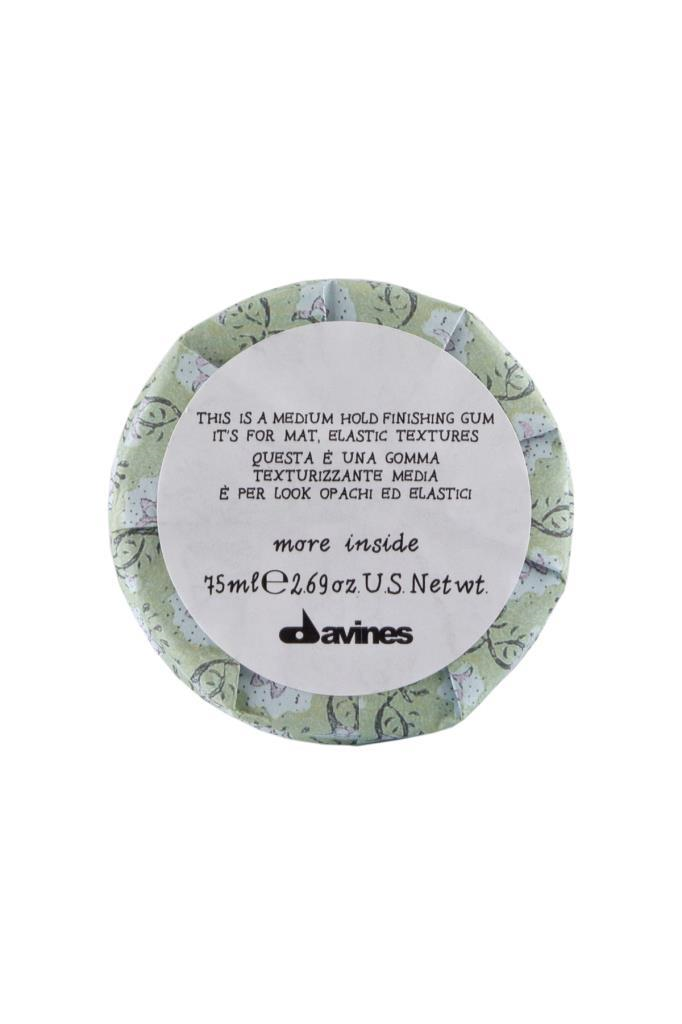 Davines More Inside Medium Hold Finish Gum 75 ml Saç Orta Tutucu Sonlandırma Sakızı
