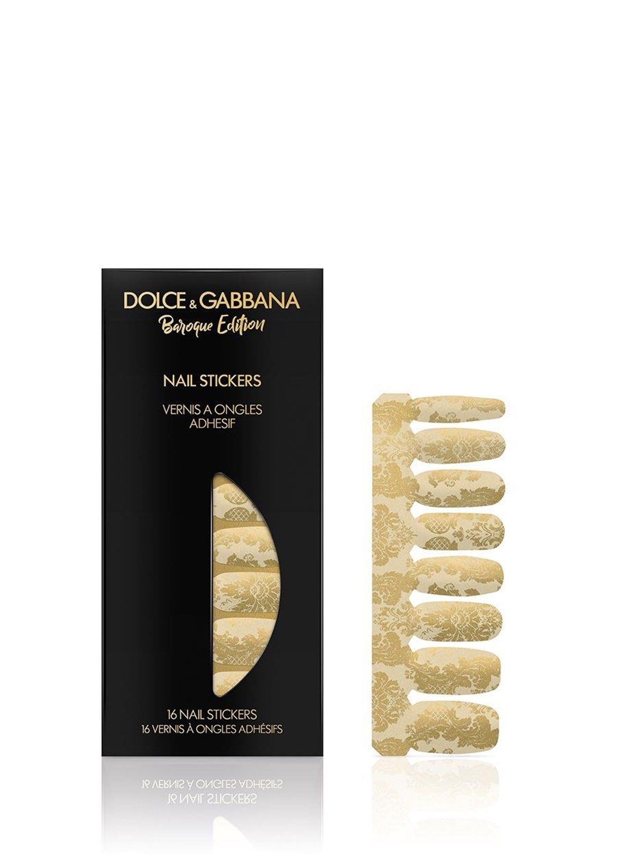 Dolce Gabbana Baroque Gold Tırnak Yapışkanı