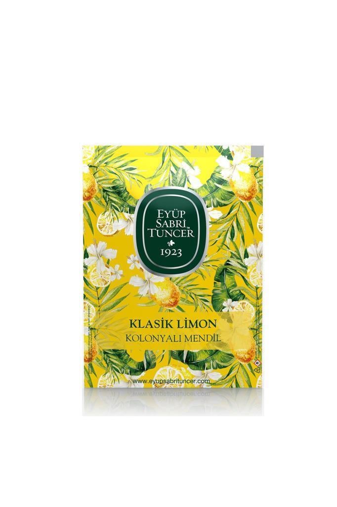 Eyüp Sabri Tuncer Kolonyalı Mendil Klasik Limon 30 Adet