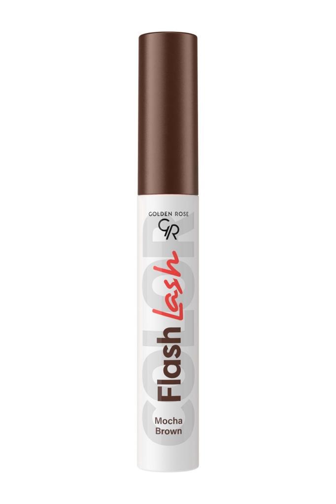 Golden Rose Flash Lash Colered Mascara No:08 Mocha Brown 