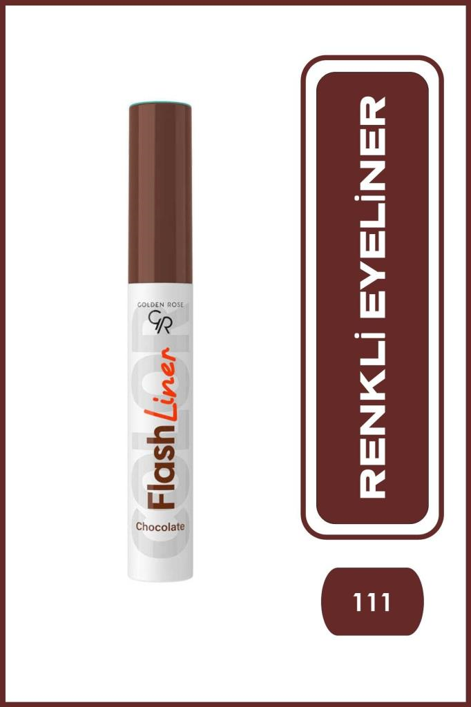 Golden Rose Flash Liner Colored Eyeliner No:111 Chocolate - Renkli Eyeliner