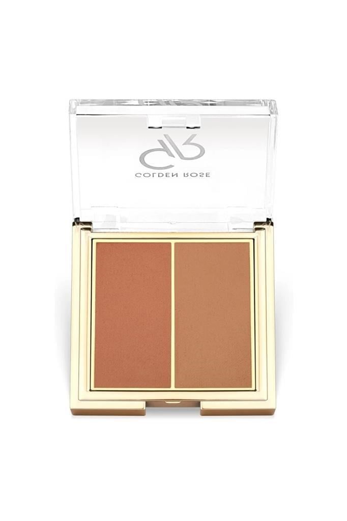 Golden Rose Iconic Blush Duo 03 Rosy Bronze Allık