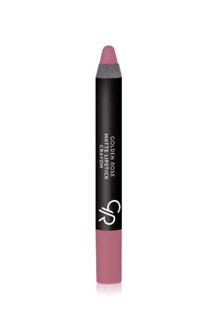 Golden Rose Matte Lipstick Crayon 10 Kalem Ruj