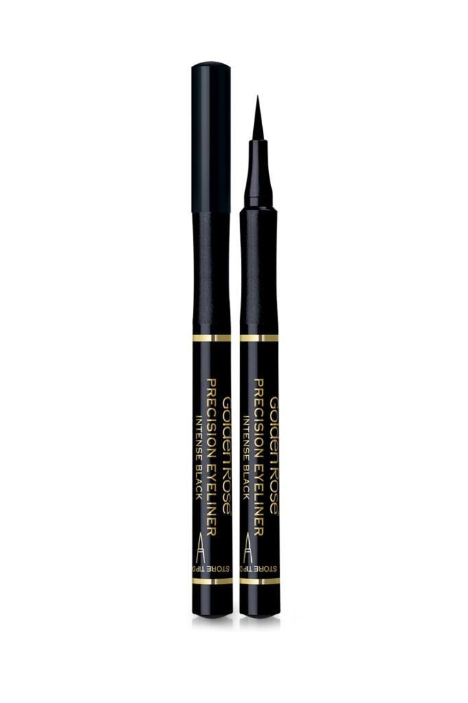 Golden Rose Precision Waterproof Eyeliner Intense Black