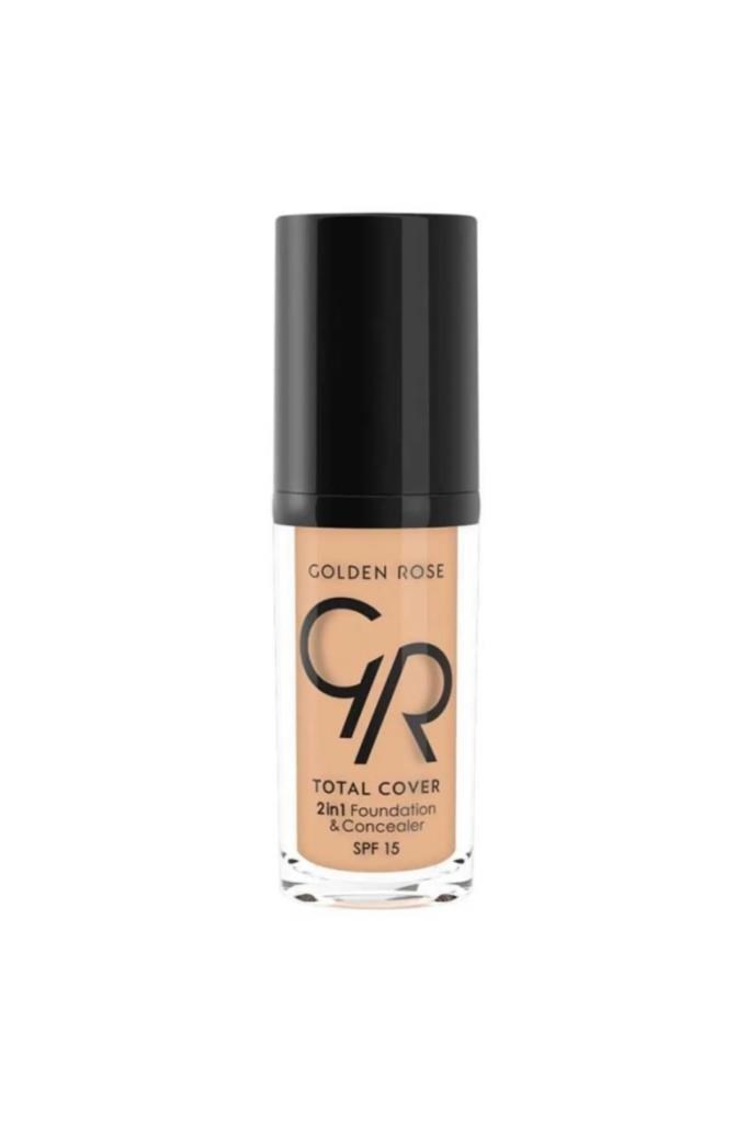 Golden Rose Total Cover Fondöten 12 Light Beige