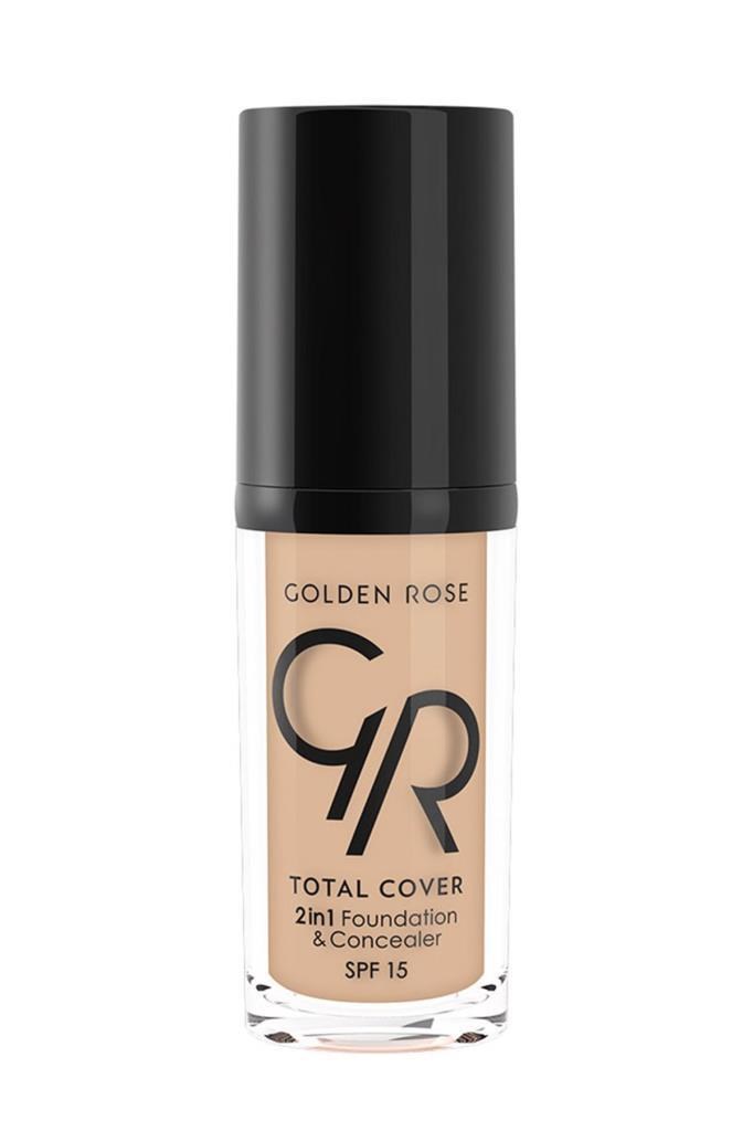 Golden Rose Total Cover Fondöten ve Kapatıcı No:5 30 ml