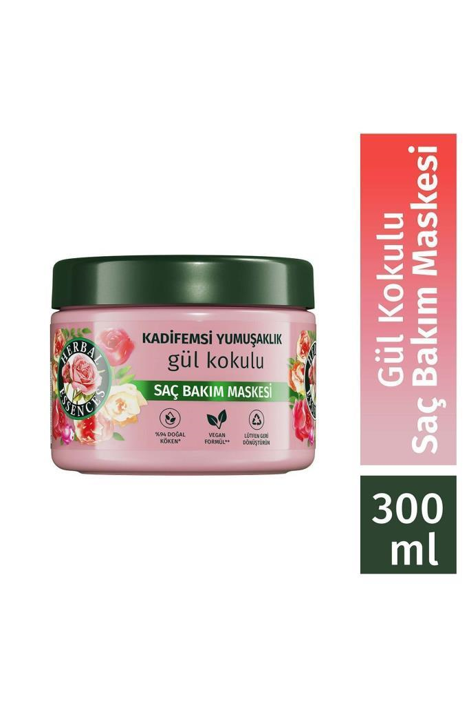 Herbal Essences Kadifemsi Yumuşaklık Gül Kokulu Saç Bakım Maskesi 300 ml
