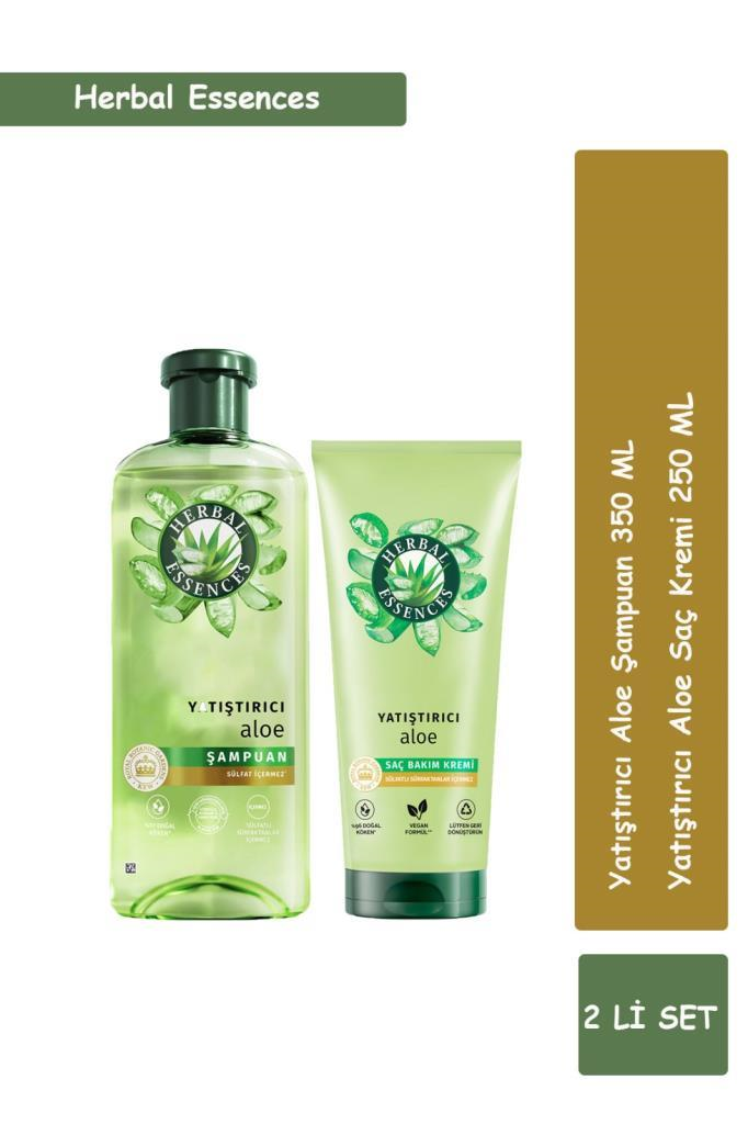 Herbal Essences Yatıştırıcı Aloe Içeren Saç Bakım Set