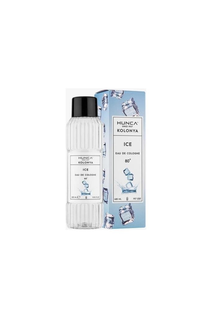 Hunca Kolonya Ice 400 ml 80 Derece Pet Şişe