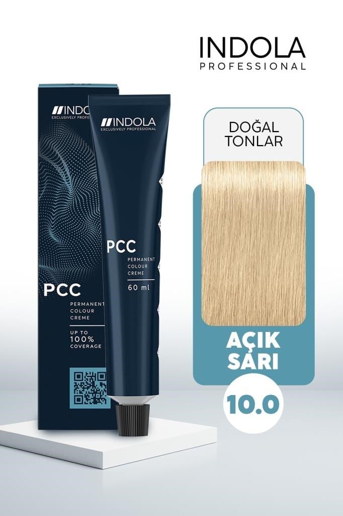 Indola PCC 10.0 Açık Sarı 60 ml Saç Boyası