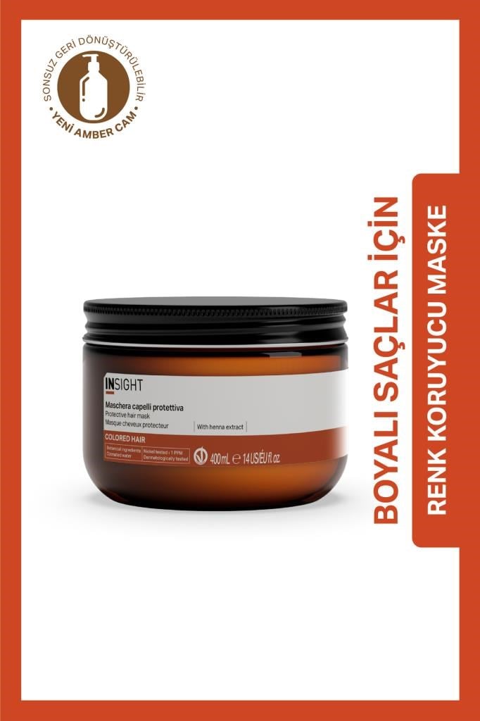 Insight Boyalı Saçlar İçin Koruyucu Maske 400 ml