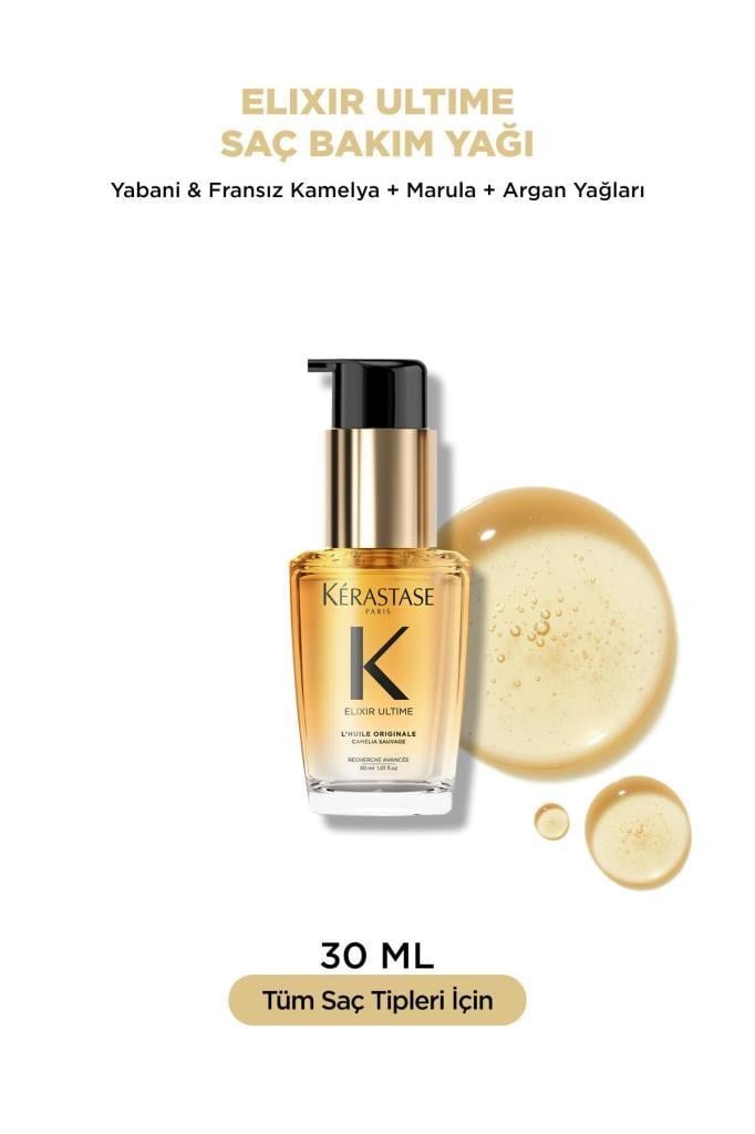 Kerastase Elixir Ultime L‘Huile Originale Oil 30 ml Saç Bakım Yağı