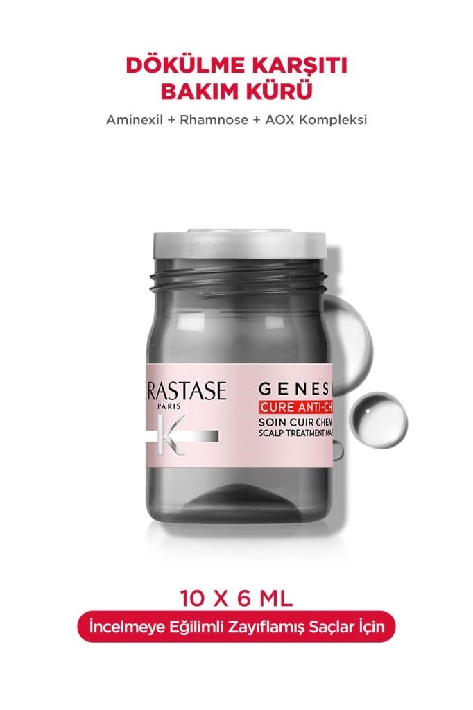 Kerastase Genesis Cure-Antichute Saç Dökülmesine Karşı Yoğun Bakım Kürü 10*6ml 