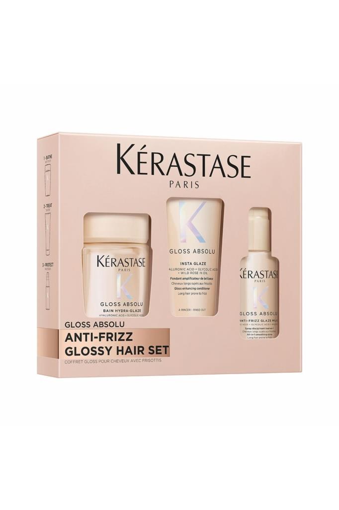 Kerastase Gloss Absolu Anti-Frizz Hair Saç Bakım Seti 80 ML