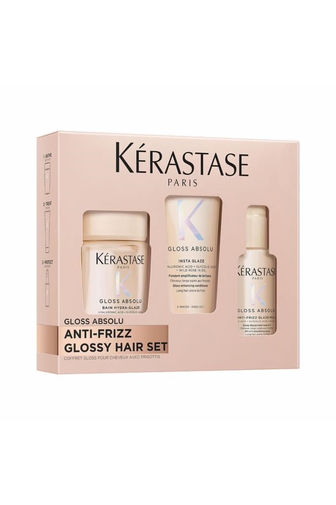 Kerastase Gloss Absolu Anti-Frizz Hair Saç Bakım Seti 80 ML