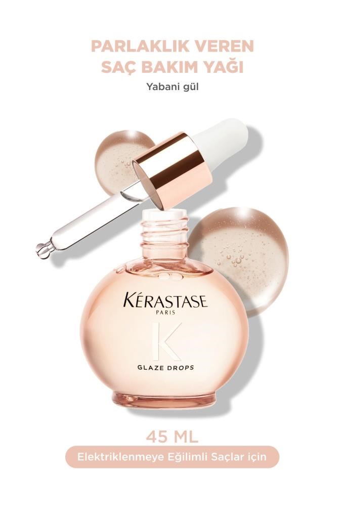 Kerastase Gloss Absolu Elektriklenmeye Eğilimli Saçlar Için Saç Bakım Yağı 45 ml