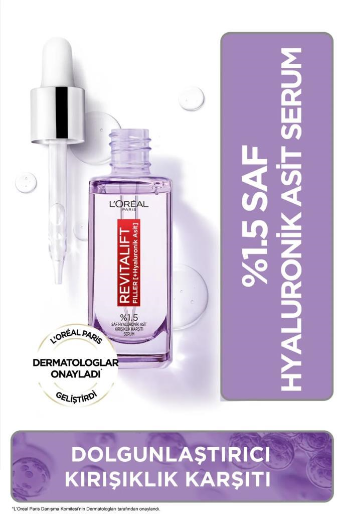 L‘Oreal Paris Revitalift Filler Dolgunlaştırıcı 30 ml Yüz Bakım Serumu