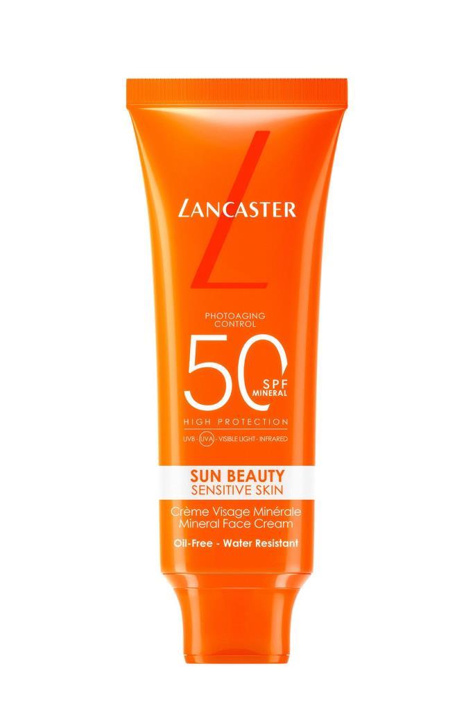 Lancaster Sun Beauty Sensitive Skin Mineral Face Cream SPF50 50 ML