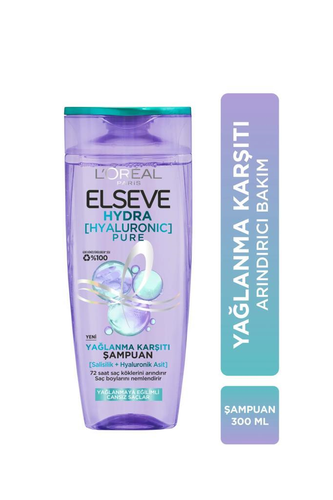 Loreal Paris Elseve Hydra Yağlanma Karşıtı Şampuan 300 ml