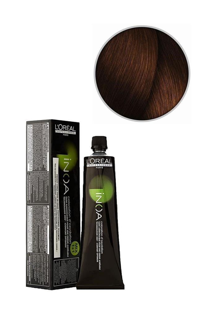 Loreal Professionnel Inoa 4.45 Kahve Bakır Akaju 60 gr Saç Boyası