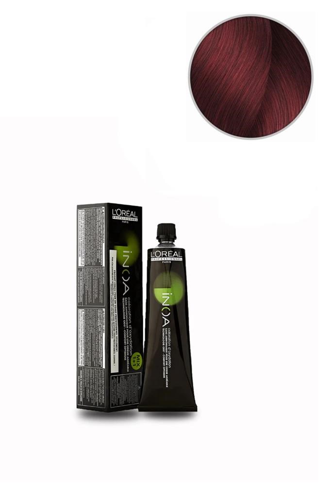 Loreal Professionnel Inoa  6.66 Koyu Kumral Yoğun Kızıl 60 gr Saç Boyası