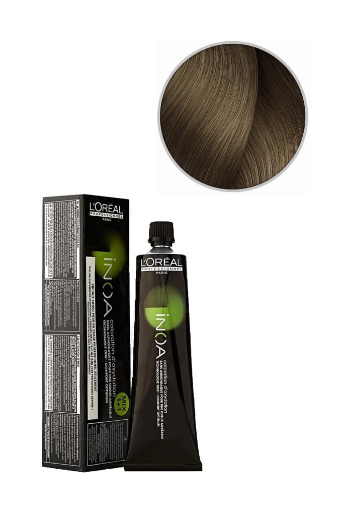 Loreal Professionnel Inoa 8.13 Açık Kumral Küllü Dore 60 gr Saç Boyası