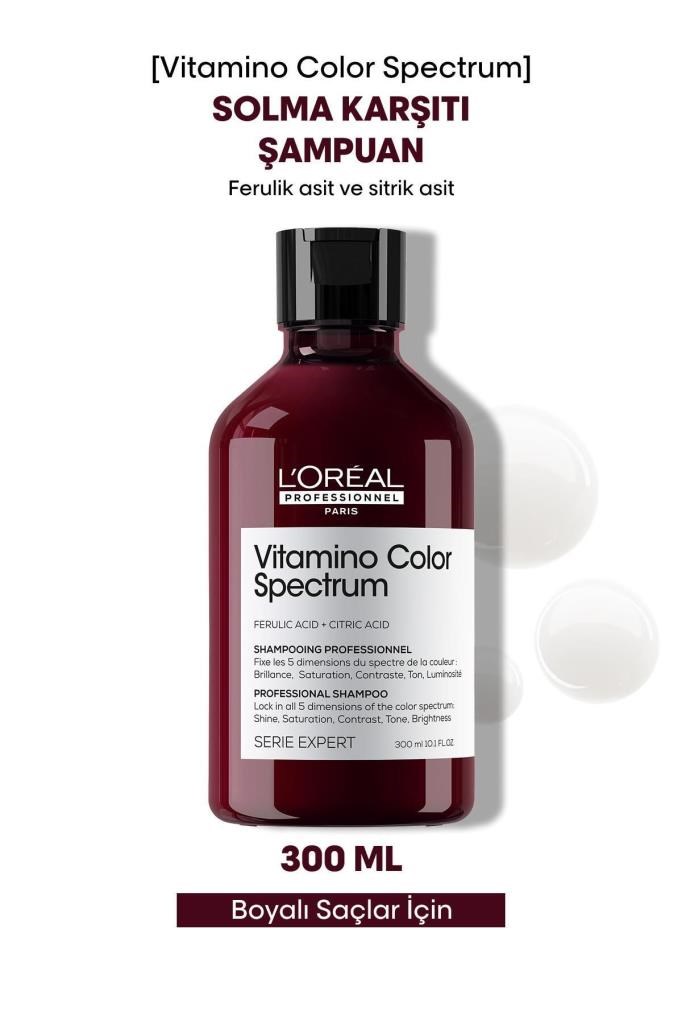 Loreal Professionnel Vitamino Color Spectrum Boyalı Saçlar İçin Solma Karşıtı Şampuan 300 ml